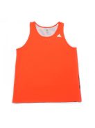 Női sport trikó, narancssárga, háta fekete mintás, L-es méret, Adidas
