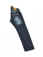 Férfi farmer nadrág, kék,  anyagában koptatott, szakított, 48-as M-es méret, Rock Creek Jeans