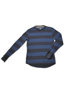   Férfi pulóver, kék, fekete csíkos, S-es méret, Timberland