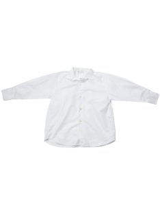 Fiú fehér ing, anyagában mintás, 116-os méret, BHS