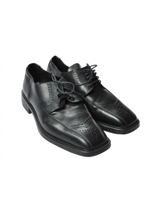 Férfi fekete bőr cipő,  Eu 45-es méret, Karenz by LLord