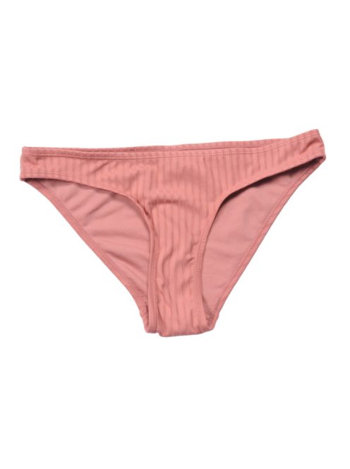 Női rózsaszín, anyagában bordázott bikini alsó, jelölt S 36-os  méret, sosem használt, Primark
