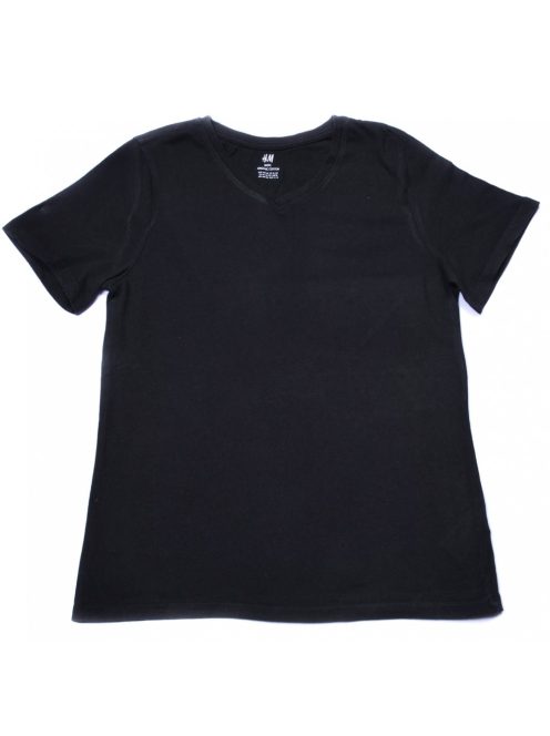 Lány póló, fekete, 10-12 éves méret, H&M