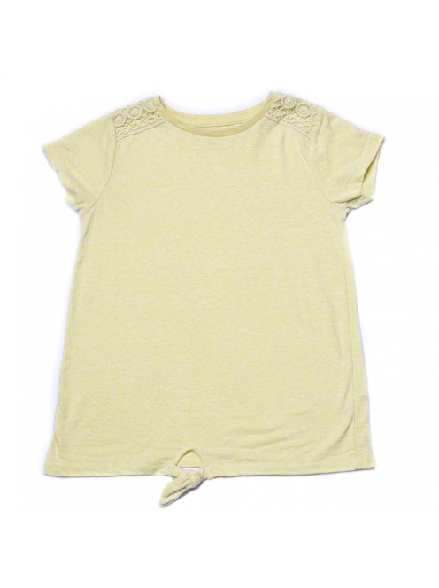 Lány póló, sárga, megkötős, 140-146-os méret, Nutmeg