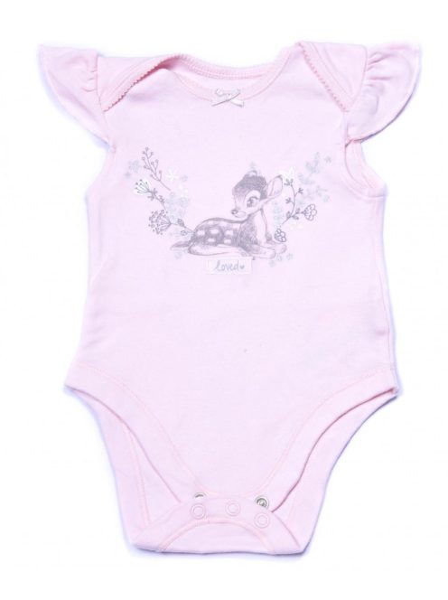 Lány baba  body, ujjatlan, rózsaszín, Bambi Disney, 3-6 hónapos méret, George