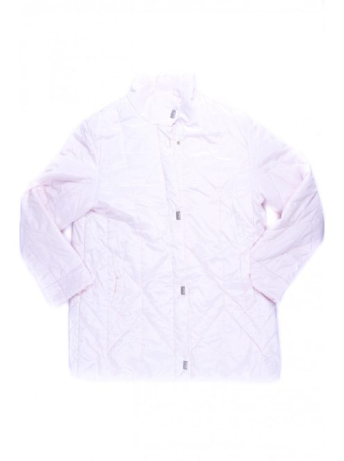 Női kabát, halvány rózsaszín, zsebes, zipzáros, patentos, City Impulse