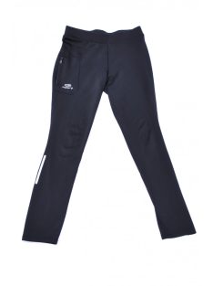   Lány nadrág, sport leggings, fekete, 110-116-os méret, Kalenji