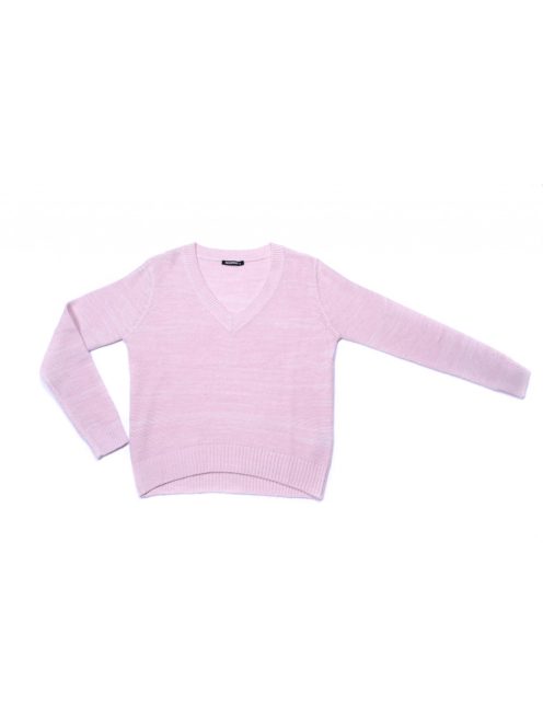 Női pulóver, kötött, rózsaszín, S, Terranova