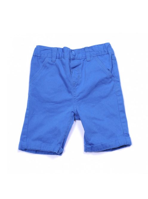 Fiú nadrág, rövid, kék, állítható derekú,  zsebes, 98-as, Rebel